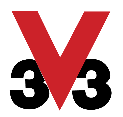 V33 — логотип