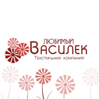Любимый василек — логотип