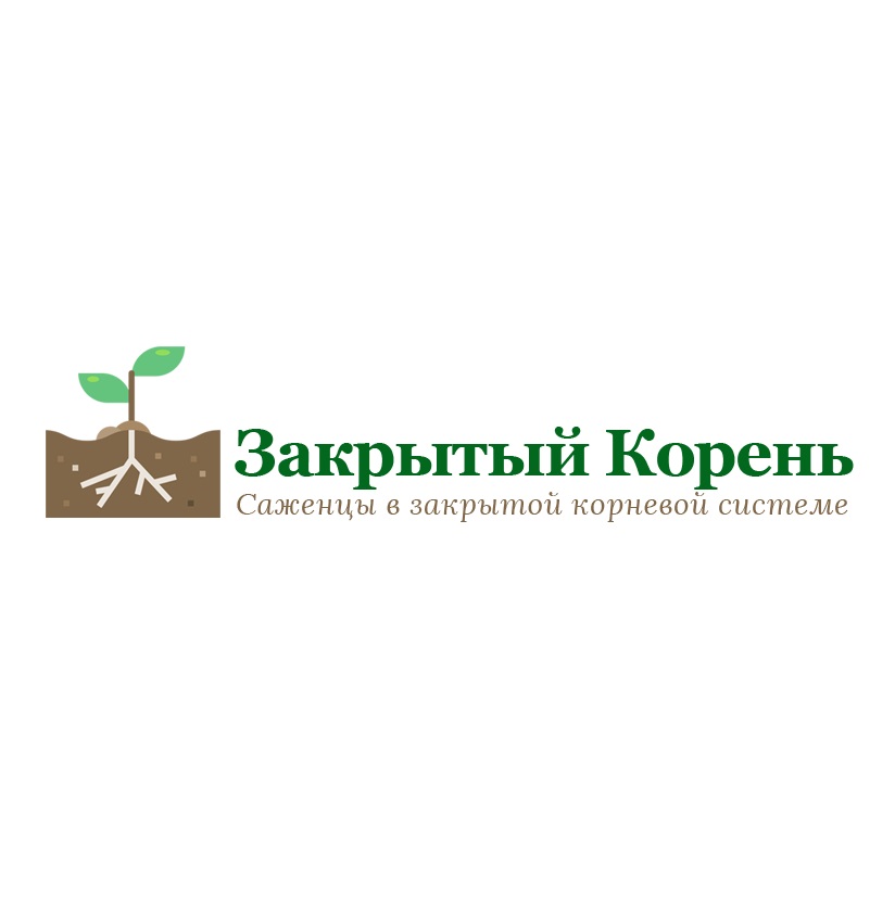 Питомник растений «Закрытый Корень» — логотип