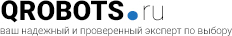 Интернет-магазин QRobots — логотип