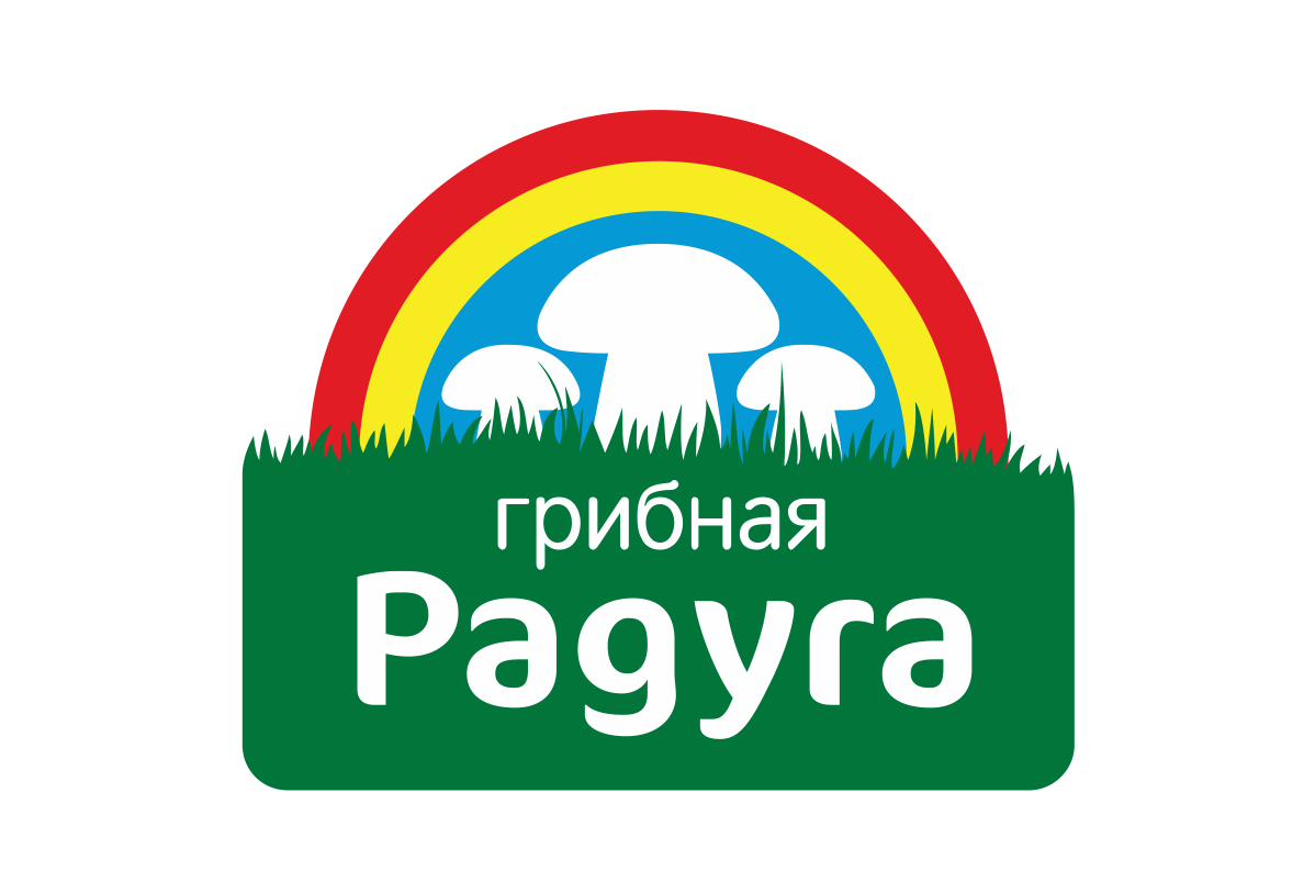 Грибная радуга — логотип
