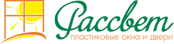 Пластиковые окна Рассвет - Астраханская — логотип